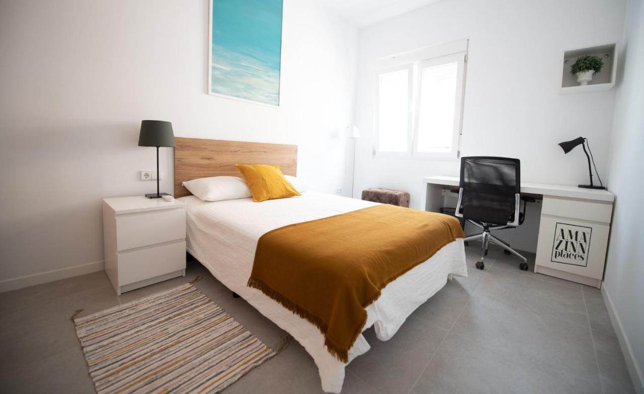Apartamento Valencia Malvarrosa Valência Exterior foto