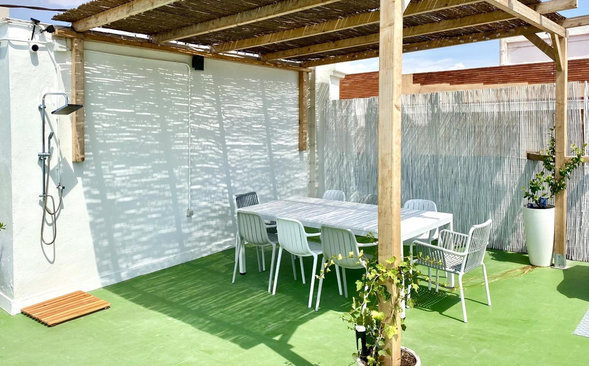 Apartamento Valencia Malvarrosa Valência Exterior foto