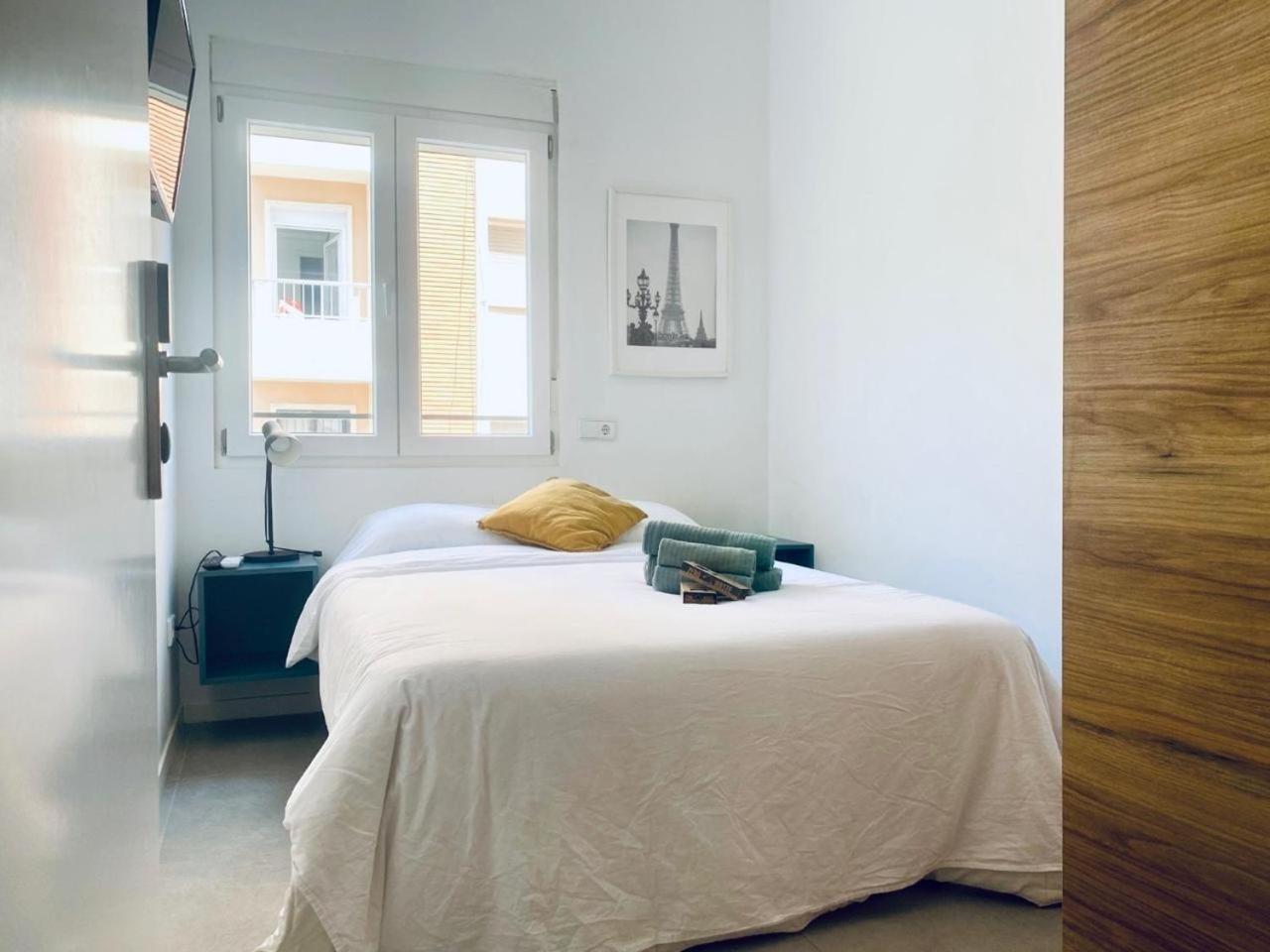Apartamento Valencia Malvarrosa Valência Exterior foto